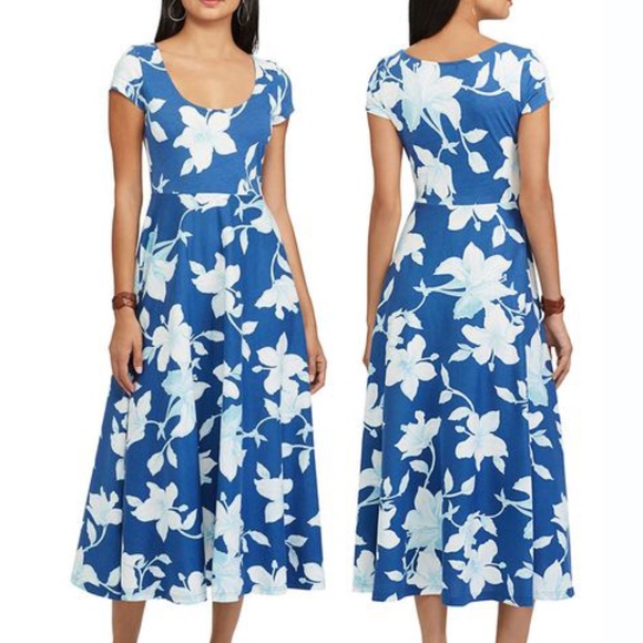 chaps floral dress